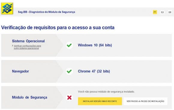 Banco do brasil online